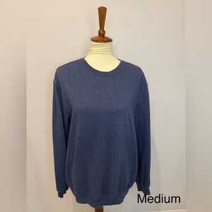 Classic Navy Crewneck Sweatshirt